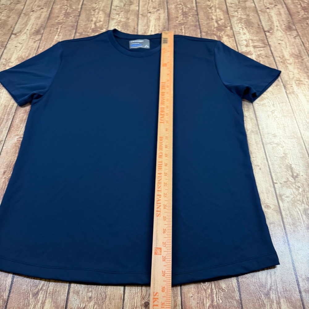 Twillory Athleisure T Shirt Mens Extra Large Navy Blue Performance Tee - Picture 8 of 9